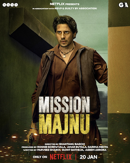 ดูหนัง Mission Majnu (2023) ปฏิบัติการเลือดเดือด HD เต็มเรื่อง